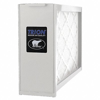 TRION AIRBEARSUPREME16x25 Media Air Clean 16 1/4Hx24 7/8 W 1400cfm