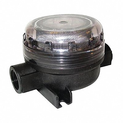 FLOJET 01740375G Inline Strainer 2 1/4 H Clear 420 micron