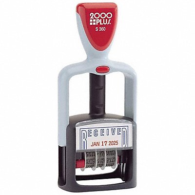 2000PLUS 38861 Self-Inking Message Date Stamp