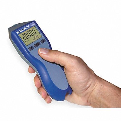 MONARCH 6125010 Laser Tachometer +/-0.05% RPM Acc LCD