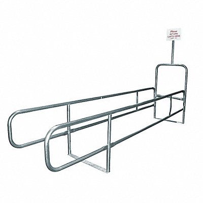 GRAINGER RWRNATCC8030370 Cart Corral Single Wide 168 x 32
