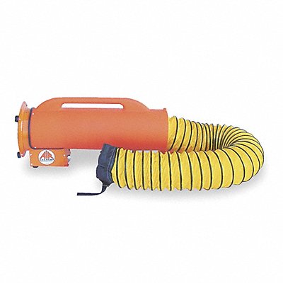 AIR SYSTEMS INTERNATIONAL SVF25ACAN Confined Space Fan Orange/Yellow 17 W