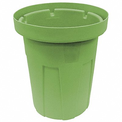 GRAINGER 4YKE2 Garbage Can 55 gal Green
