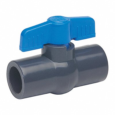 GRAINGER 107633NPG Manual 2-Way Ball Valve Socket PVC