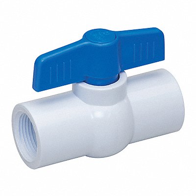 GRAINGER 107134NP Manual 2-Way Ball Valve IPS PVC