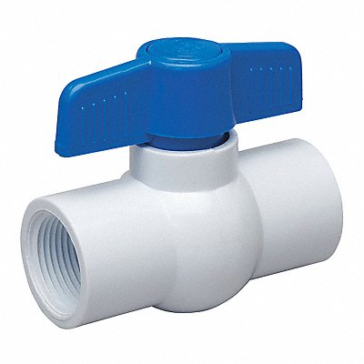 GRAINGER 107136NP Manual 2-Way Ball Valve IPS PVC