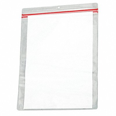 GRAINGER 4YNR5 Shop Ticket Holder Zippered PK15
