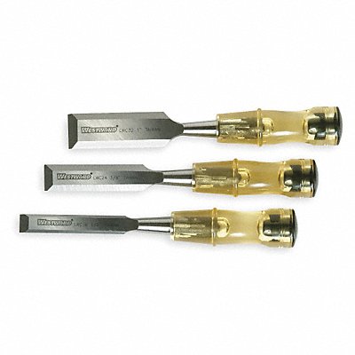 WESTWARD 4YR15 Wood Chisel Set 3 PC