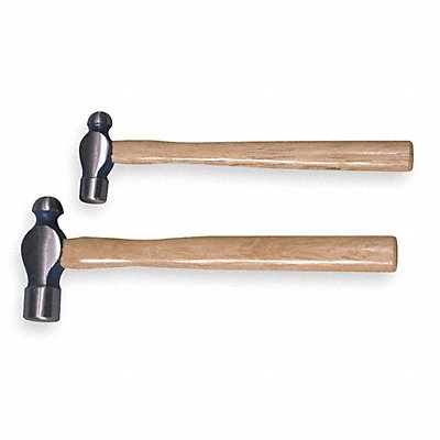 WESTWARD 4YR62 Ball Pein Hammer Set 2 PC 12 And 24 oz