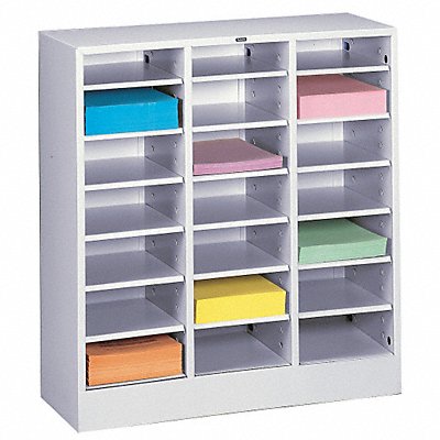TENNSCO 5075LGY Literature Sorter Legal Size Light Grey