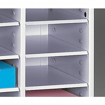 TENNSCO 5005LGY Shelves Legal Size Light Grey PK5
