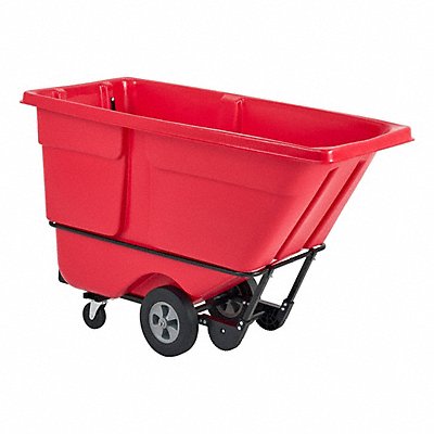 BRUTE FG131500RED Tilt Truck Standard 1 cu yd 1250 lb Red