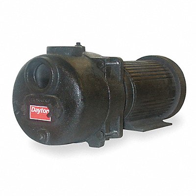 DAYTON 12N809 Sewage/Garbage Pump 15 HP