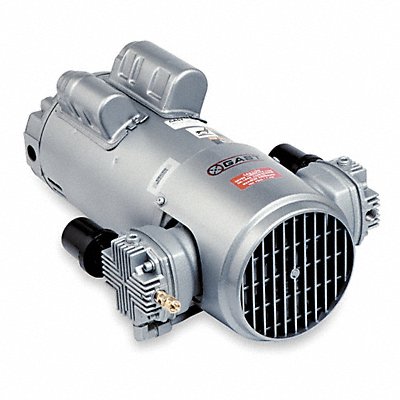 GAST 6HCA12M616NEX Piston Air Compressor 1 hp 1 Phase