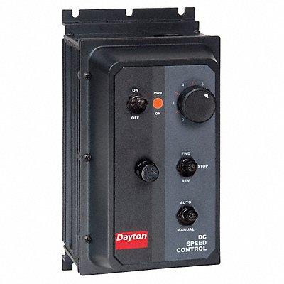 DAYTON 4Z829 DC Speed Control 0 to 90/180V DC 10 A