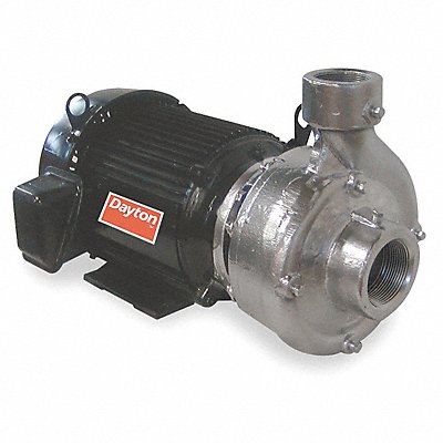 DAYTON 12A076 Centrifugal Pump 3 Ph 230/460VAC