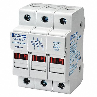 MERSEN USCC3I Fuse Block 0 to 30A Class CC 3 Pole