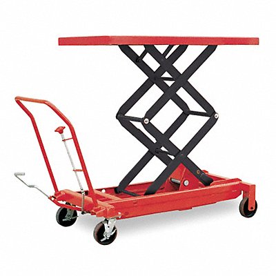 DAYTON 4ZD01 Scissor Lift Cart 1500 lb Steel