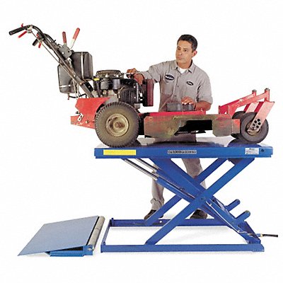 BISHAMON LX100W Scissor Lift Table 2200 lb 230V 3 Phase