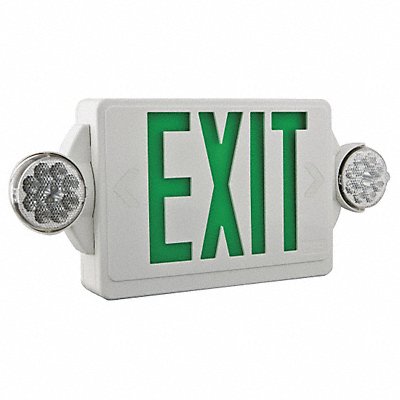 LITHONIA LIGHTING LHQMLEDG ExtSgn EmLt Thermopl Nic Cad LED 4.3W