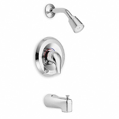MOEN L2353 Shower and Tub Kit Moen Round Chrome