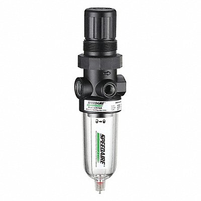 SPEEDAIRE 4ZK75 Filter Regulator 1/4 NPT 14 cfm 5 micron