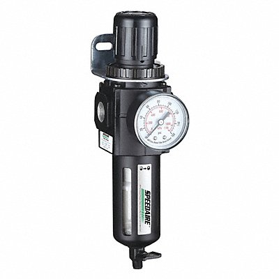 SPEEDAIRE 4ZK93 Filter Regulator 3/8 NPT 120 cfm 40 micron