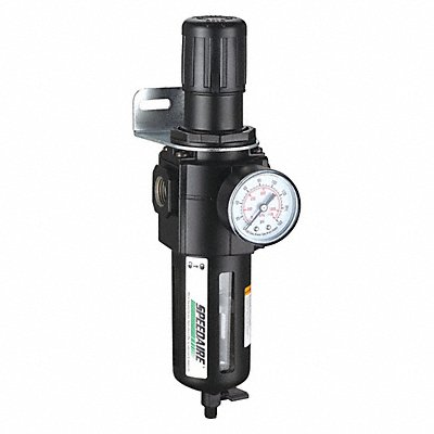 SPEEDAIRE 4ZL01 Filter Regulator 1/2 NPT 212 cfm 40 micron