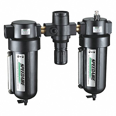 SPEEDAIRE 4ZM02 FRL 3 pcs 3/4 NPT 5 micron 160 cfm