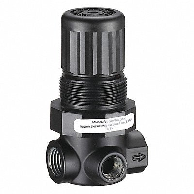 SPEEDAIRE 4ZM08 Air Regulator 1/4 in NPT 15 cfm 300 psi