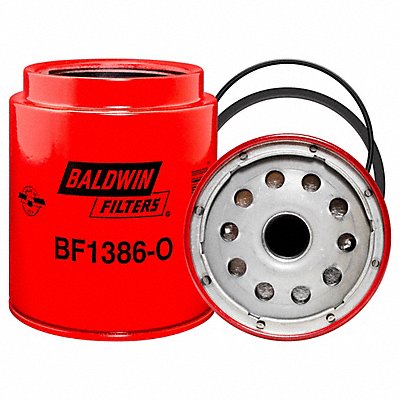 BALDWIN FILTERS BF1386O Fuel Filter 5-3/16 x 4-1/4 x 5-3/16 In