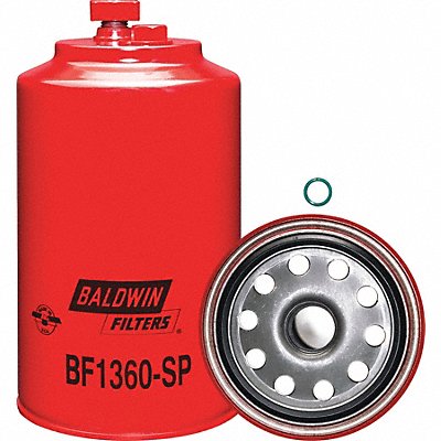BALDWIN FILTERS BF1360SP Fuel Filter 8-1/8 x 4-9/32 x 8-1/8 In