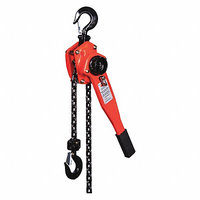 DAYTON 4ZX47 Lever Chain Hoist 3000 lb Lift 10 ft.