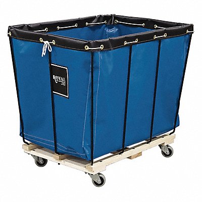 ROYAL BASKET TRUCKS G12BBXKDA3UNN Knock Down Basket Truck 12 Bu Blue Vinyl