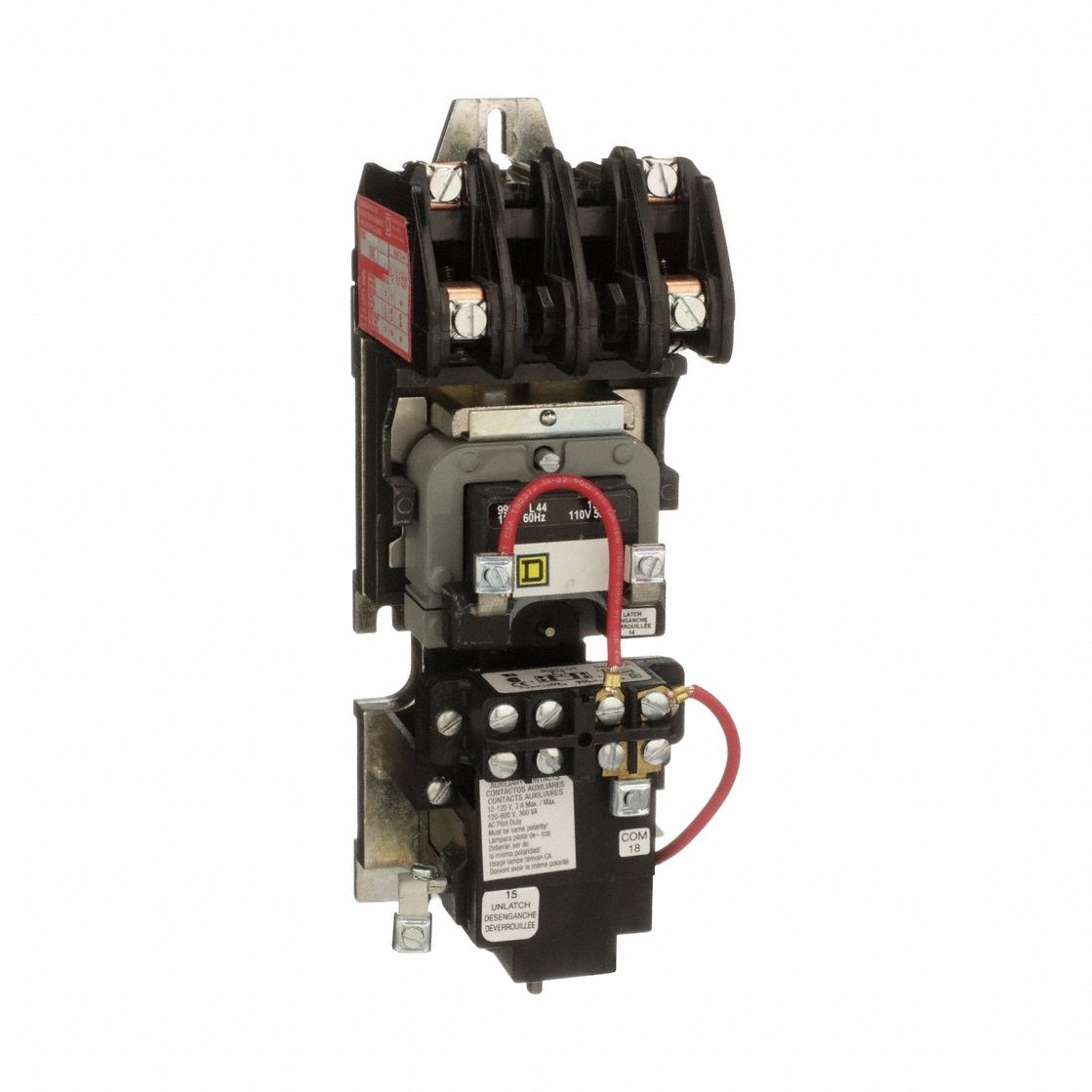 SQUARE D 8903LXO20V02 Lighting Contactor 600Vac 30A Lx