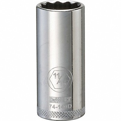 DEWALT DWMT74140OSP DeepImpact Socket 12 Pt 3/8in 11/16inSAE