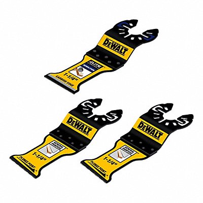 DEWALT DWA4258C3 Oscillating Tool Blade Set Bi-Metal