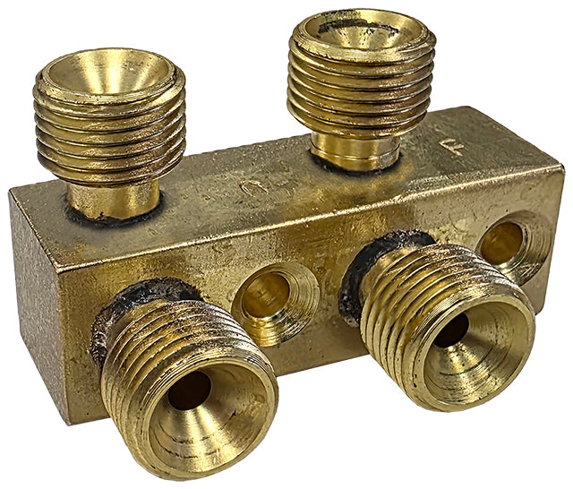 Weldclass 5-TX180/226 Manifold (Gas Distributor / Inlet Block) Suit TX-180 5/8" UNF Connections
