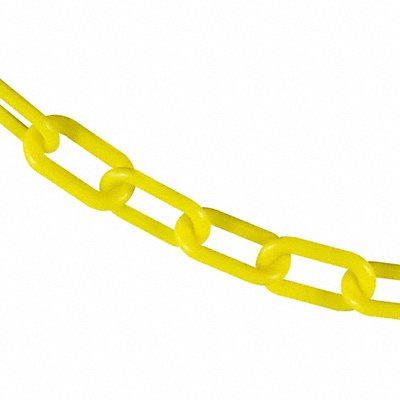 GRAINGER 5000250 K6948 Plastic Chain 50 ft L Yellow