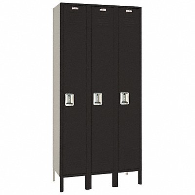 LYON KKC50923SU Locker 1x3Locker Black 78 x54 x18 Assm