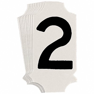 BRADY 5010P2 Numbers and Letters Labels PK 10
