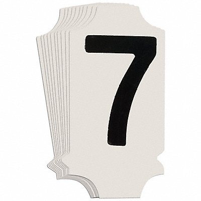BRADY 5010P7 Numbers and Letters Labels PK 10