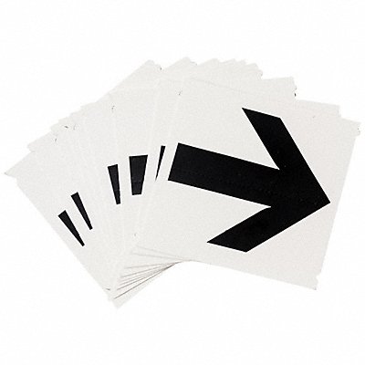 BRADY 5010PARO Numbers and Letters Labels PK 10