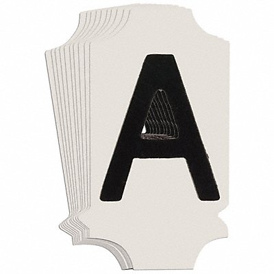 BRADY 5010PA Numbers and Letters Labels PK 10