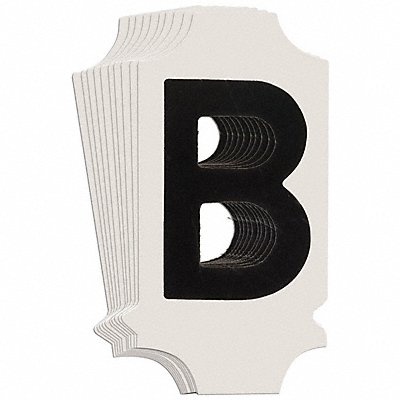BRADY 5010PB Numbers and Letters Labels PK 10