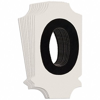 BRADY 5010PO Numbers and Letters Labels PK 10