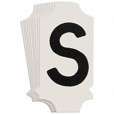 BRADY 5010PS Numbers and Letters Labels PK 10