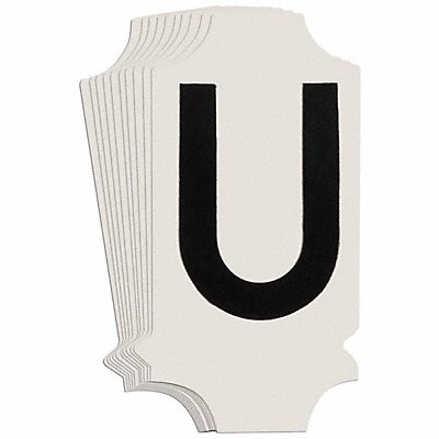 BRADY 5010PU Numbers and Letters Labels PK 10