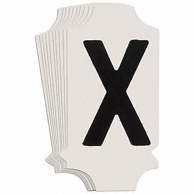 BRADY 5010PX Numbers and Letters Labels PK 10
