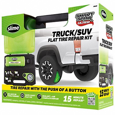 SLIME 50159 Tire Repair Kit 60 psi Max Corded